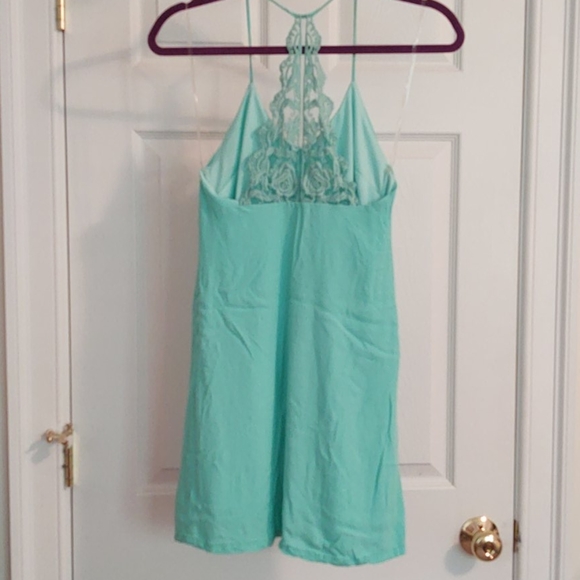 ❣️ FINAL SALE 🤍 Tiffany Blue Dress /Tunic Size XS - Picture 2 of 4